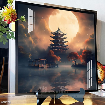 Tranh phong thủy sơn thủy hữu tình