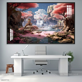 Tranh phong thủy nghệ thuật đẹp nhất