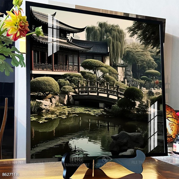 Tranh phong thủy sơn thủy đẹp