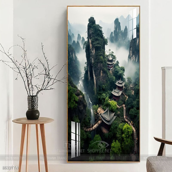 Tranh phong thủy treo trang trí phòng khách