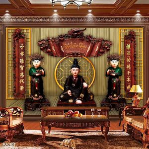 Tranh thờ ông bà tổ tiên