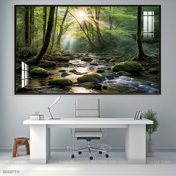 Tranh phong thủy treo trang trí phòng khách