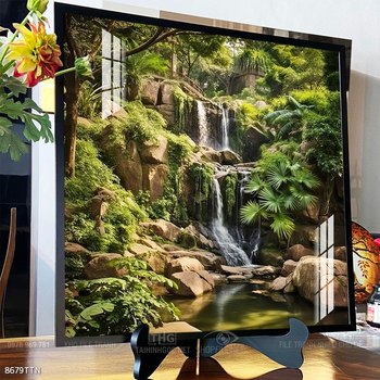 Tranh phong thủy sơn thủy đẹp