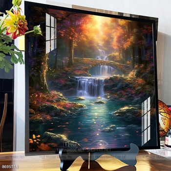 Tranh phong thủy sơn thủy hữu tình