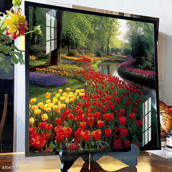 Tranh phong thủy phong cảnh thác nước thiên nhiên