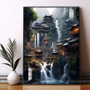 Tranh phong thủy nghệ thuật đẹp nhất