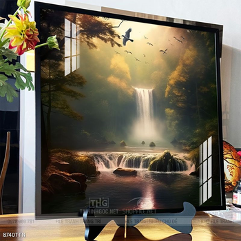 Tranh phong thủy sơn thủy đẹp