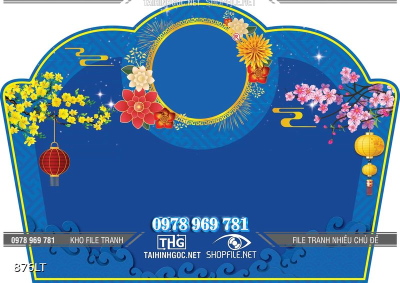 File tranh  in lịch Tết File tranh  in lịch Tết