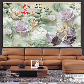 Tranh  giả ngọc gia đình đẹp psd