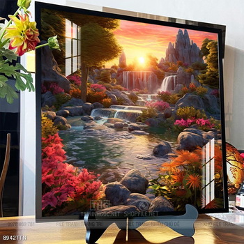 Tranh phong thủy sơn thủy đẹp