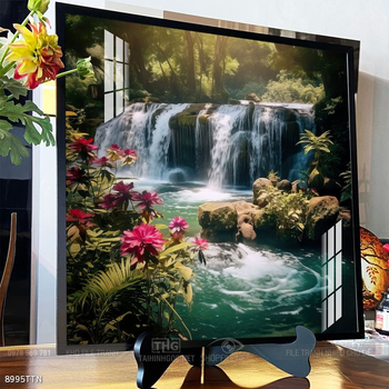 Tranh phong thủy sơn thủy hữu tình