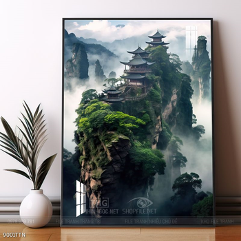 Tranh phong thủy nghệ thuật đẹp nhất