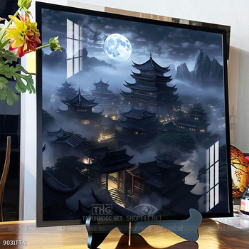 Tranh phong thủy sơn thủy đẹp