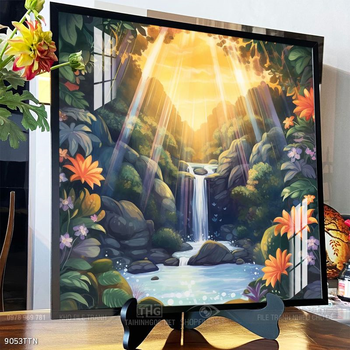 Tranh phong thủy sơn thủy đẹp