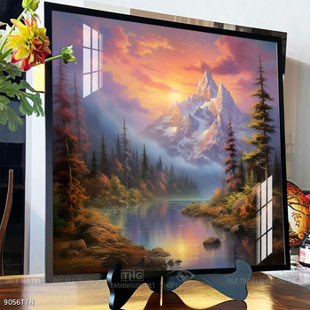 Tranh phong thủy sơn thủy hữu tình