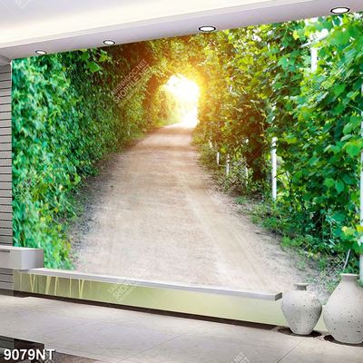 Tranh con đường màu xanh 9079NT