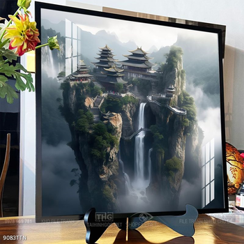 Tranh phong thủy sơn thủy đẹp