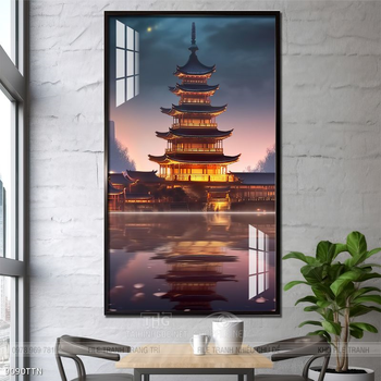 Tranh treo phòng khách theo phong thủy