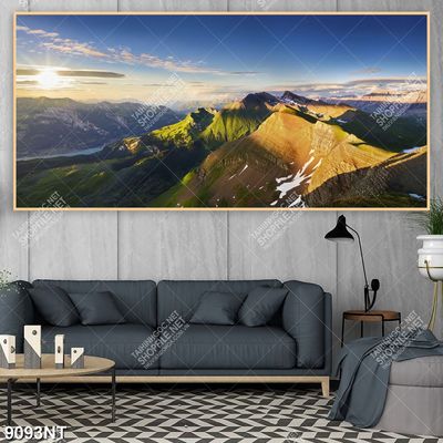 Tranh phong cảnh núi rừng tuyệt đẹp 9093NT