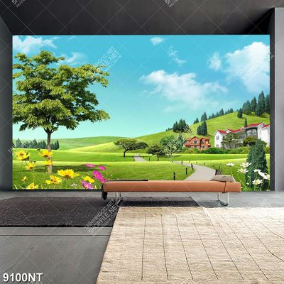 Tranh file gốc phong cảnh thiên nhiên 9100NT