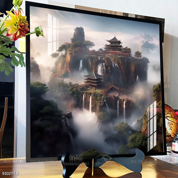 Tranh phong thủy treo trang trí phòng khách