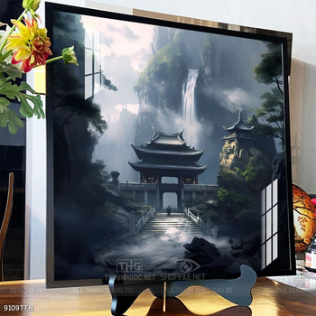 Tranh phong thủy sơn thủy đẹp