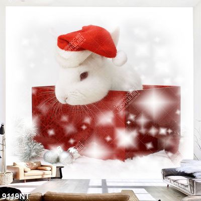 Tranh chú thỏ trắng 9119NT