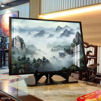 Tranh phong thủy sơn thủy hữu tình