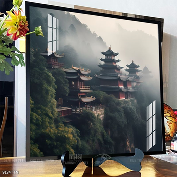 Tranh phong thủy sơn thủy hữu tình