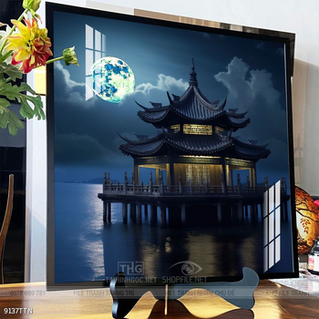 Tranh phong thủy treo trang trí phòng khách