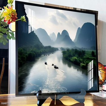 Tranh phong thủy sơn thủy đẹp