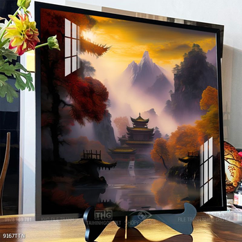 Tranh phong thủy treo trang trí phòng khách