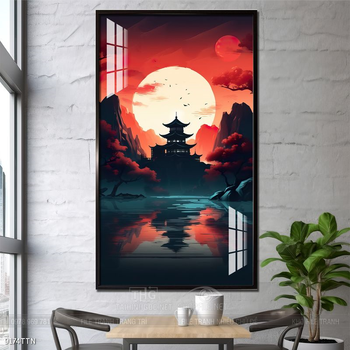 Tranh phong thủy sơn thủy đẹp