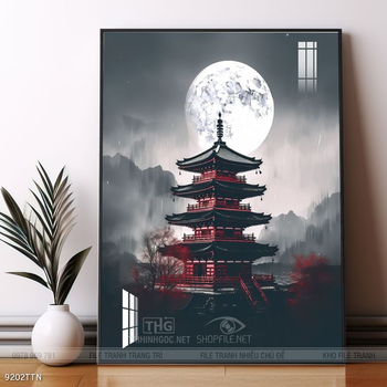 Tranh phong thủy treo trang trí phòng khách