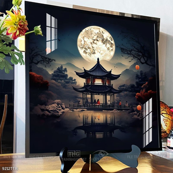 Tranh phong thủy sơn thủy hữu tình