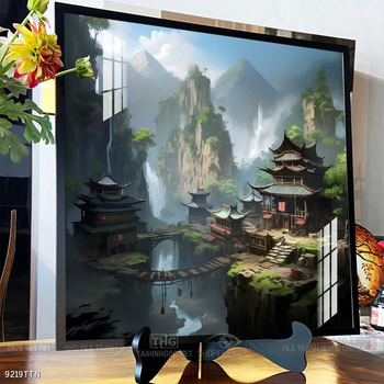 Tranh phong thủy treo trang trí phòng khách