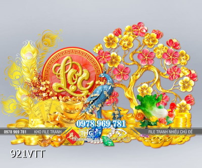 File tranh Psd cây kim tiền tài lộc 921VTT File tranh Psd cây kim tiền tài lộc 921VTT