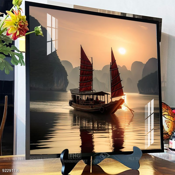 Tranh phong thủy sơn thủy hữu tình