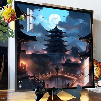 Tranh phong thủy sơn thủy hữu tình