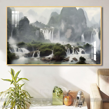 Tranh treo phòng khách theo phong thủy