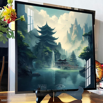 Tranh phong thủy sơn thủy hữu tình