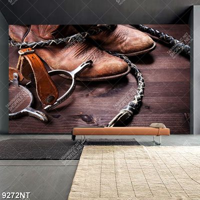 Tranh đôi giày da cũ