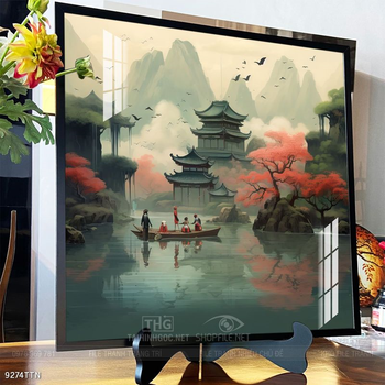 Tranh phong thủy sơn thủy đẹp