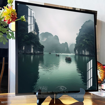 Tranh phong thủy sơn thủy hữu tình