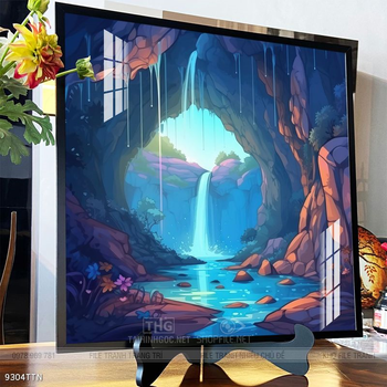 Tranh phong thủy sơn thủy đẹp