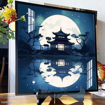 Tranh phong thủy nước non tuyệt đẹp