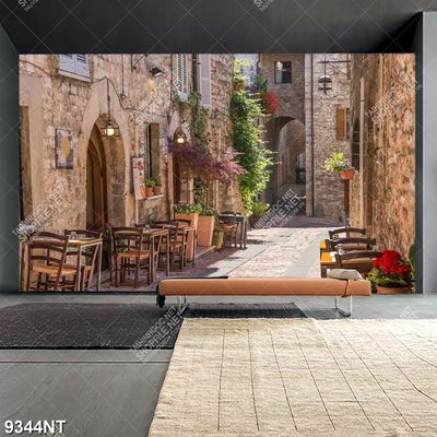 Tranh quán cà phê 9344NT