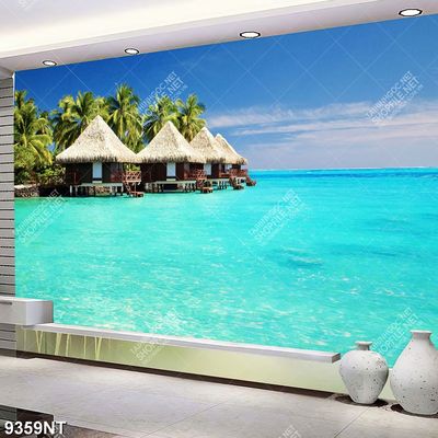 Tranh bãi biển du lịch 9359NT