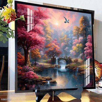 Tranh phong thủy sơn thủy đẹp