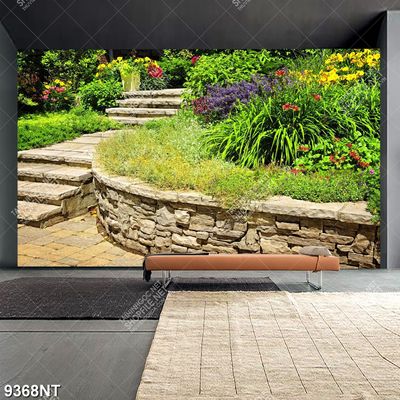 Tranh hoa cỏ tươi xanh 9368NT